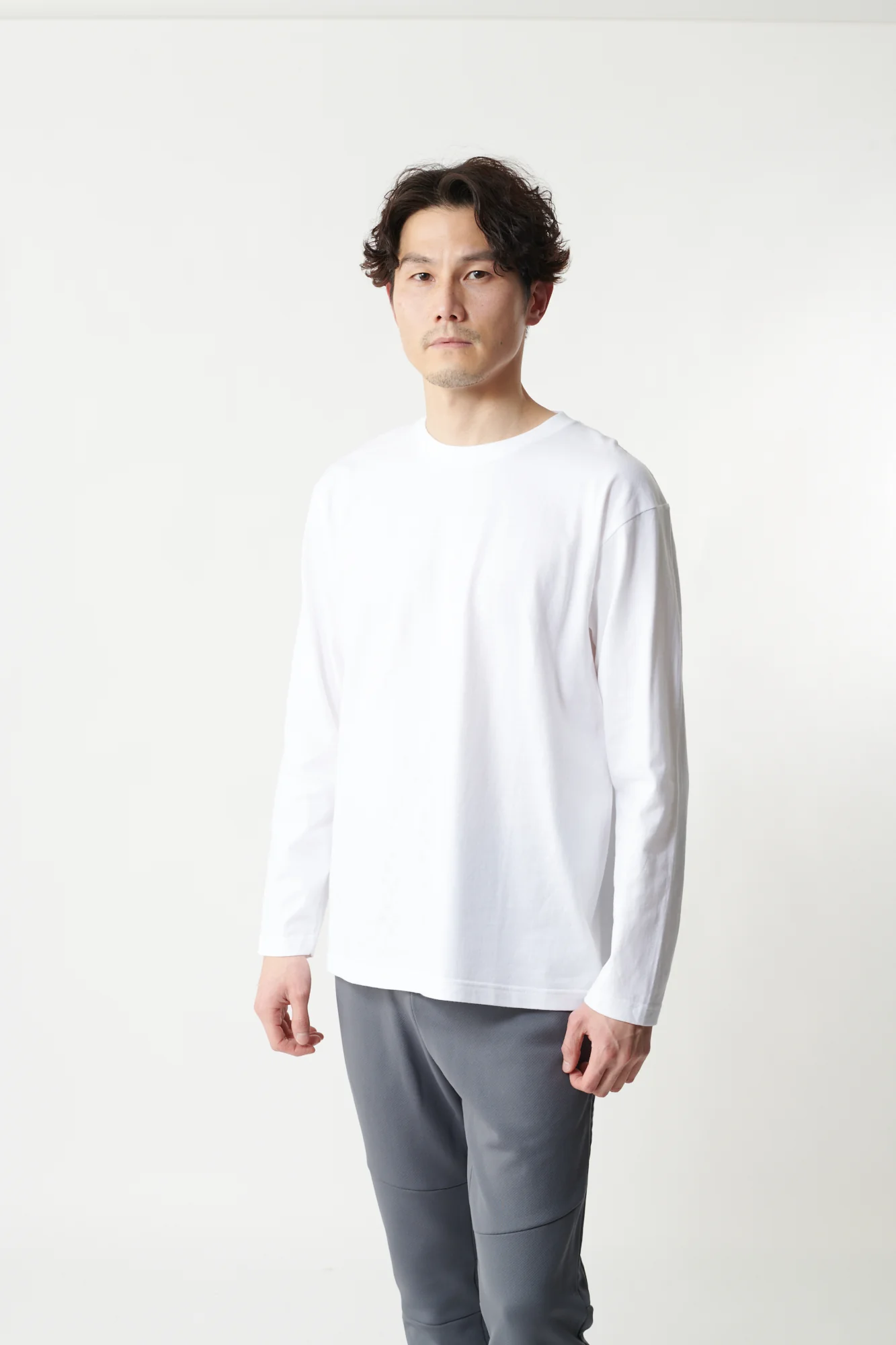 ＜男女兼用＞ リライブシャツ［長袖無地］ 【コットン】 - Image 10