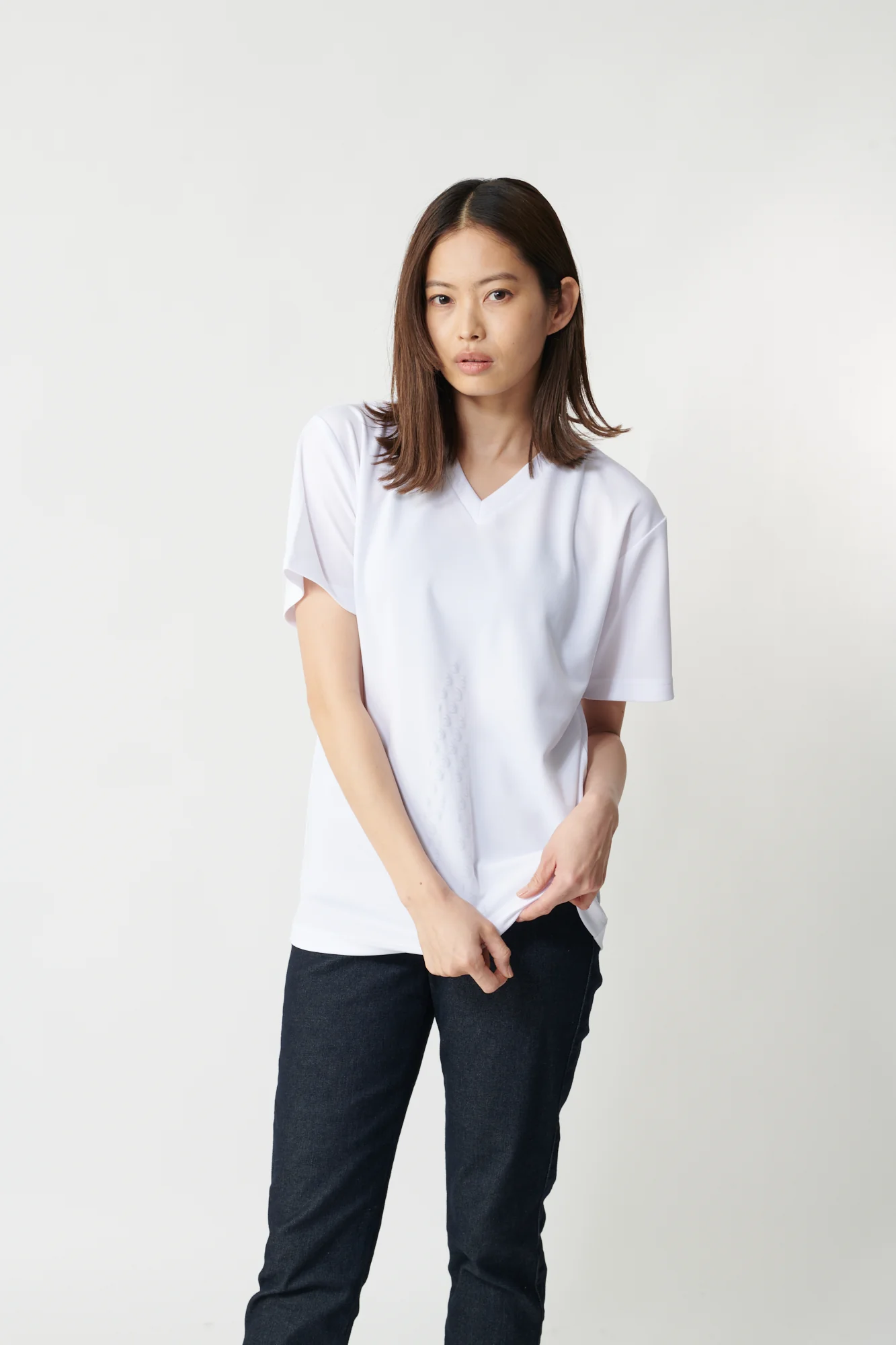 ＜男女兼用＞ リライブシャツ［Vネック］ - Image 8